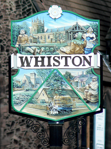 Village Sign closeup